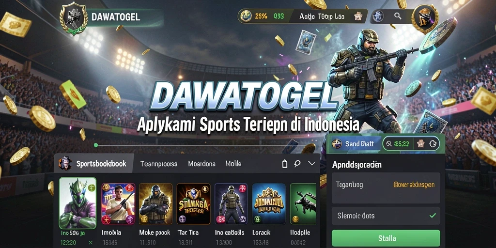 Tampilan gameplay seru di aplikasi DAWATOGEL yang menarik.