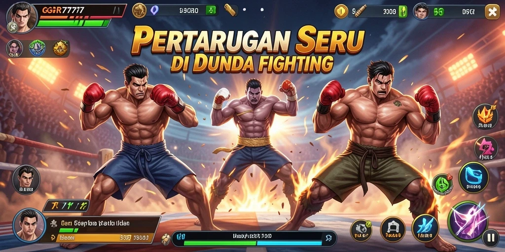 Tampilan aksi seru dalam gameplay GGR7777 yang mendebarkan.