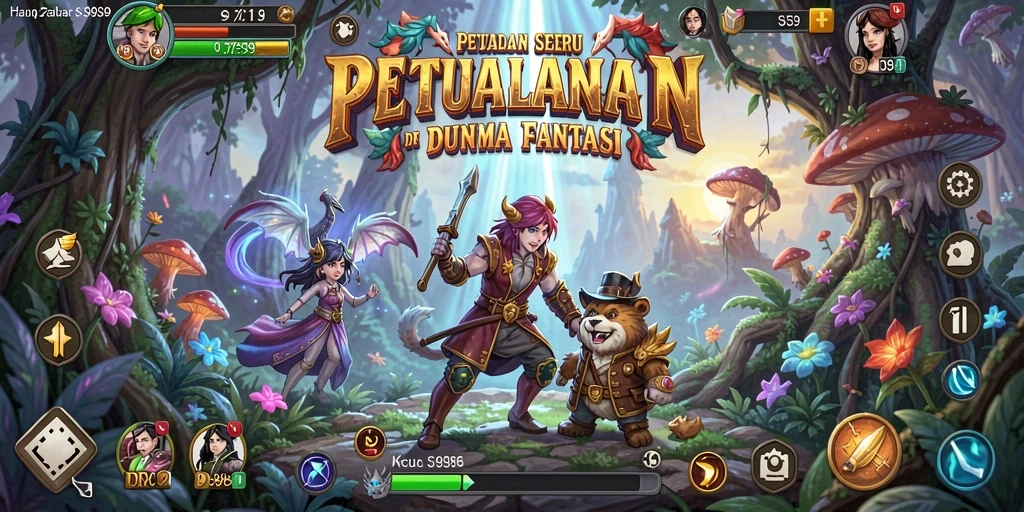 Gameplay seru S9S9 dengan grafis menawan dan petualangan mendalam.