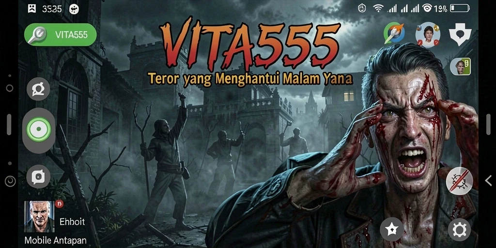 Menampilkan gameplay menyeramkan dari VITA555 yang penuh ketegangan.